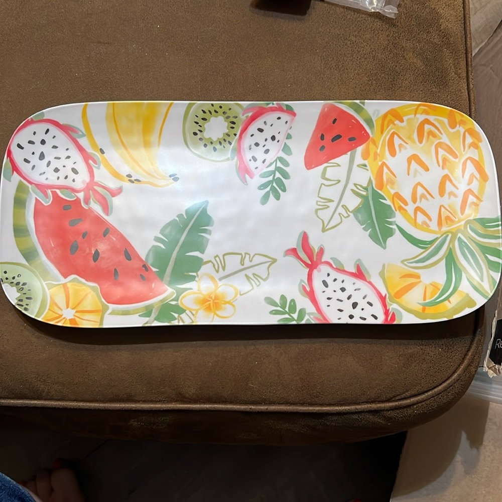 NWT Celebrate Together Tropical Fruit Treat Tray